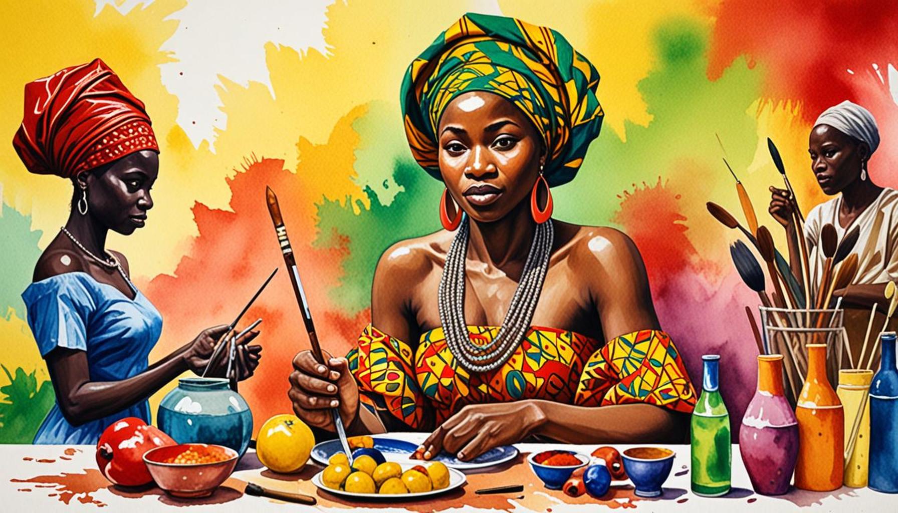 The Influence of Colors in Traditional Nigerian Painting and Its Cultural Significance