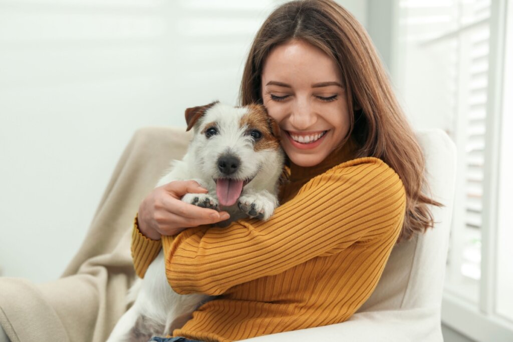 The joy of having pets?>