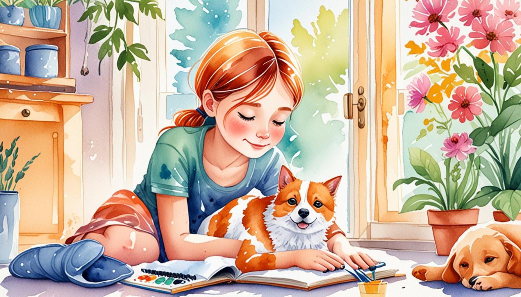 How Pet Companionship Contributes to Mental Well-Being in Children and Adolescents